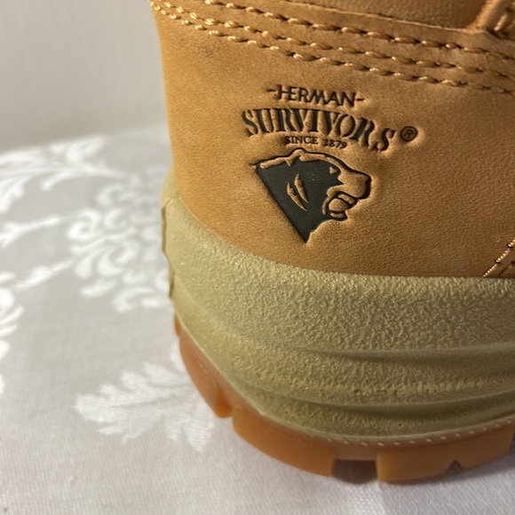 HERMAN Survivors Men's Steel Toe WATERPROOF Work Boots Size 6W - Picture 4 of 8